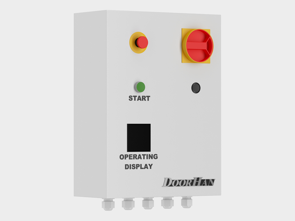 Control unit body made of AISI304 stainless steel